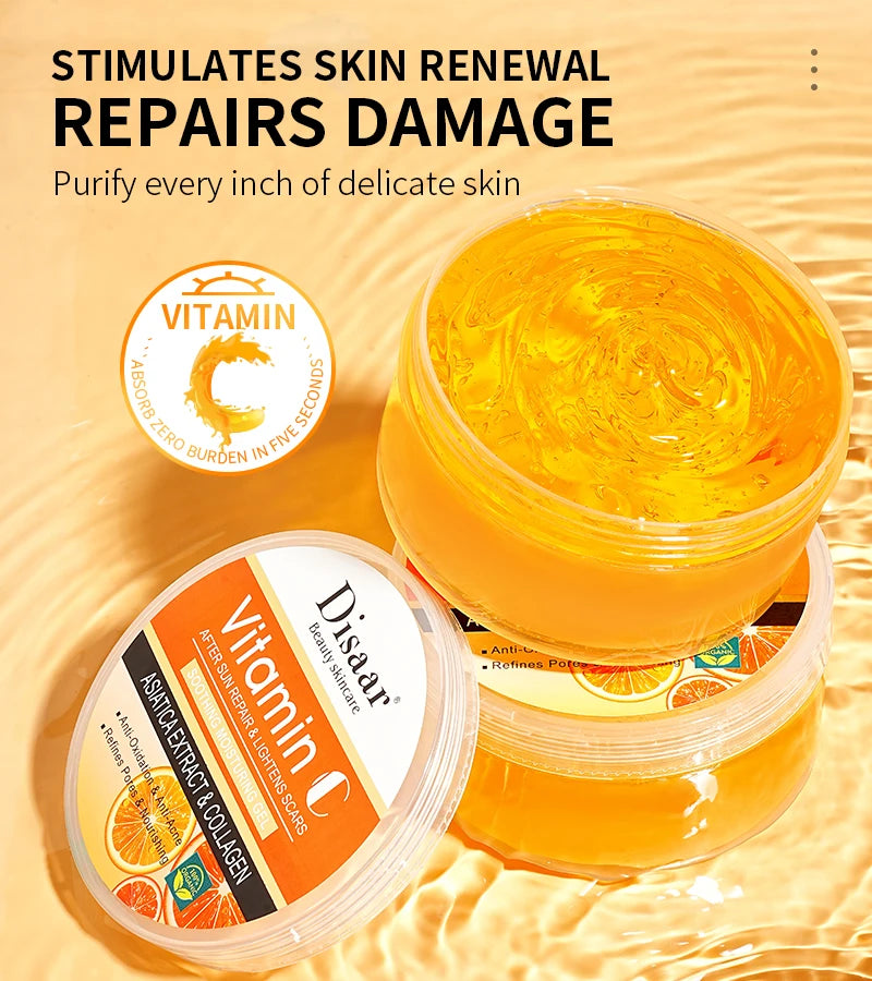 COLLAGEN FACE GEL, anti aging, anti -acne smoothing moisturizing ,vitamin c and nutrients enrinched