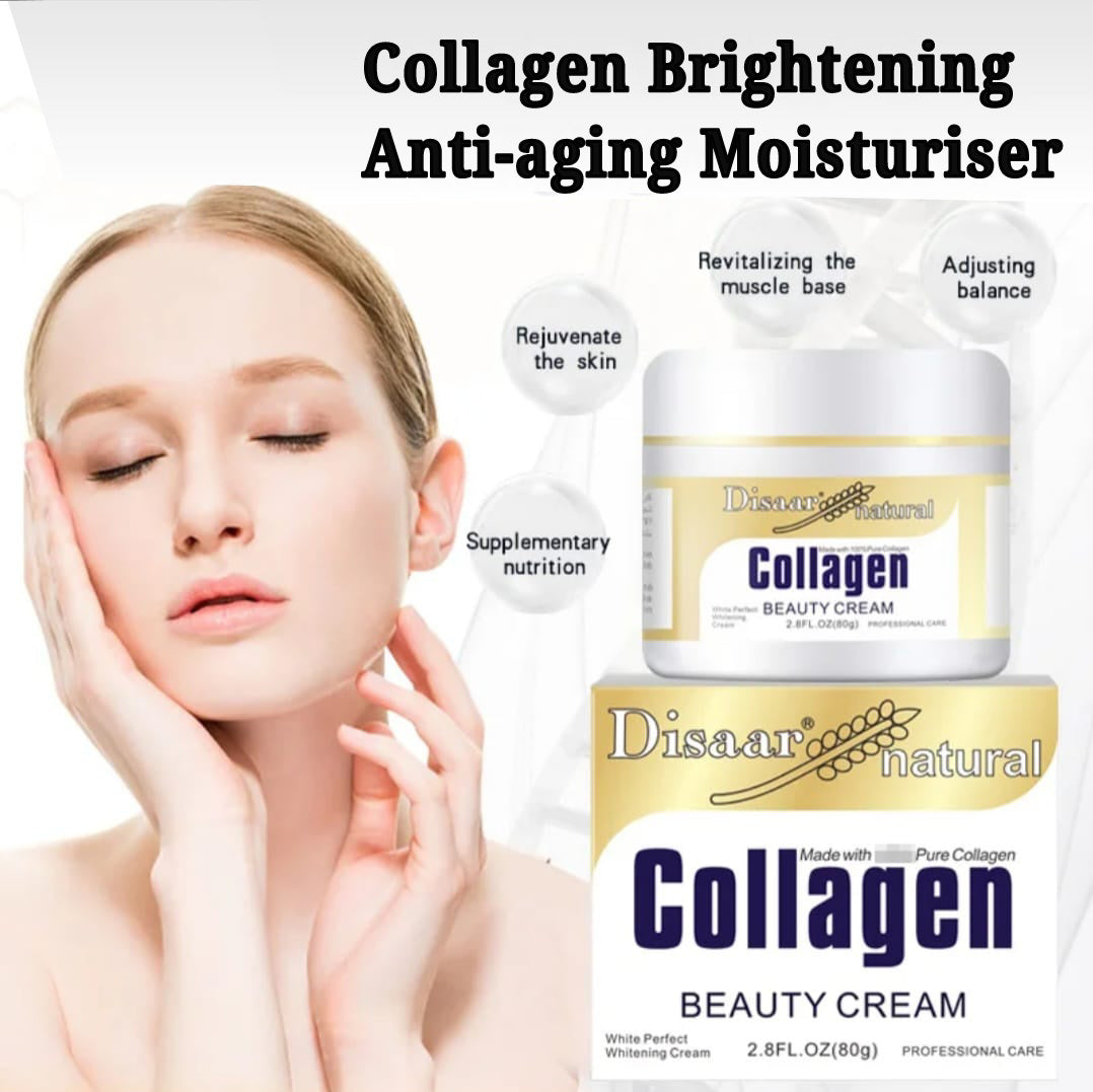 Pure Collagen Anti Aging Wrinkles Anti-acne, Even skin tone, Moisturizing beauty cream 80g