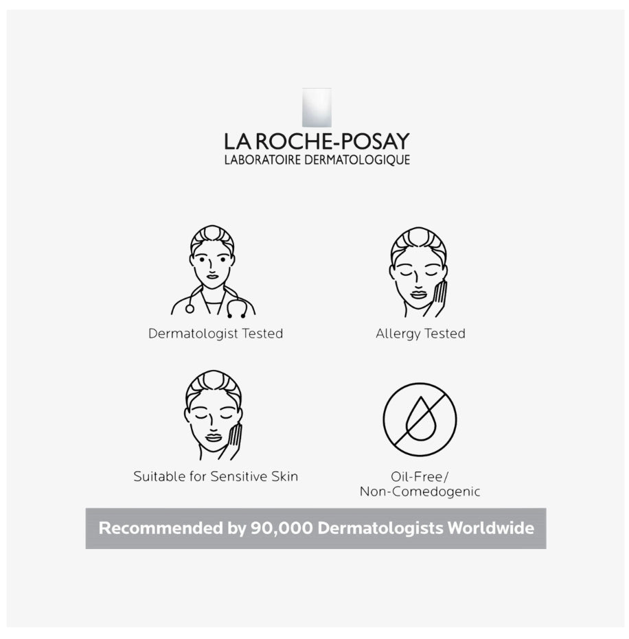 Anti-aging hydrating re-plumping formula la roche posay hyalu b5 serum