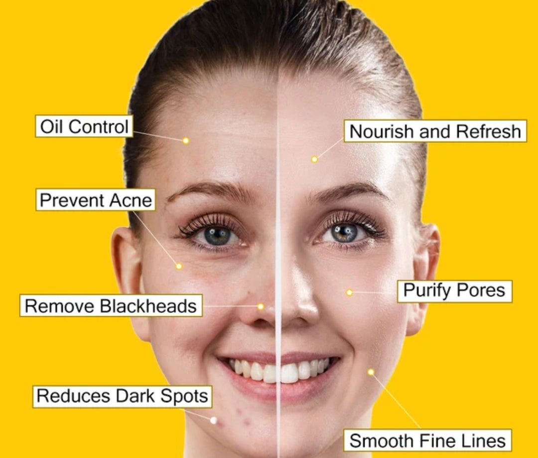 Turmeric Anti-aging, Anti-acne Beauty Care, Remove Blackheads Moisturizing Clay Mask