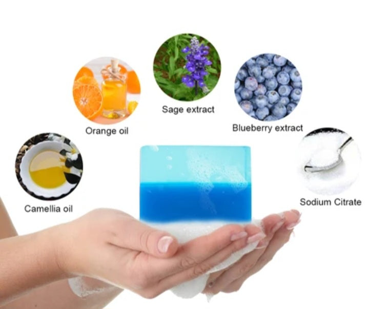Natural Vegan Anti-Stretch Mark Bar Soap and cream for a blemish free body