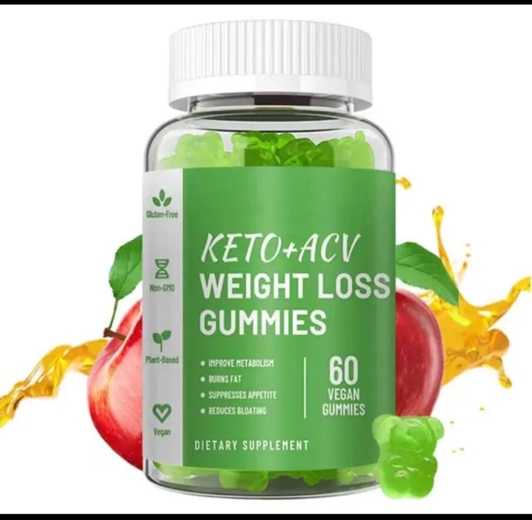 Natural vegan KETO weight loss gummies