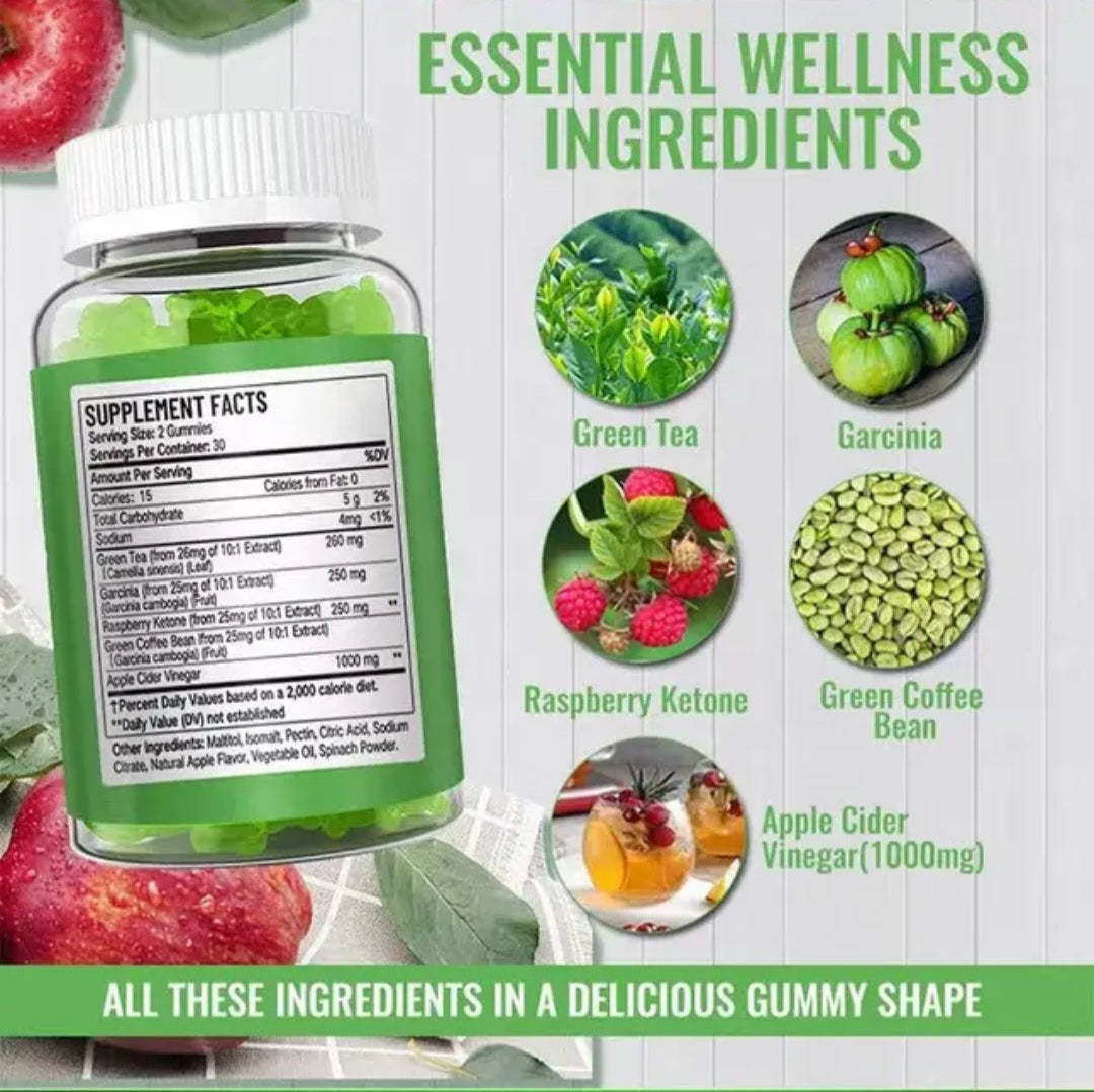 Natural vegan KETO weight loss gummies