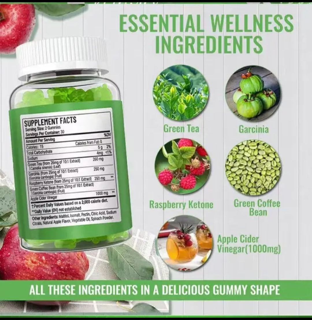 Natural vegan KETO weight loss gummies