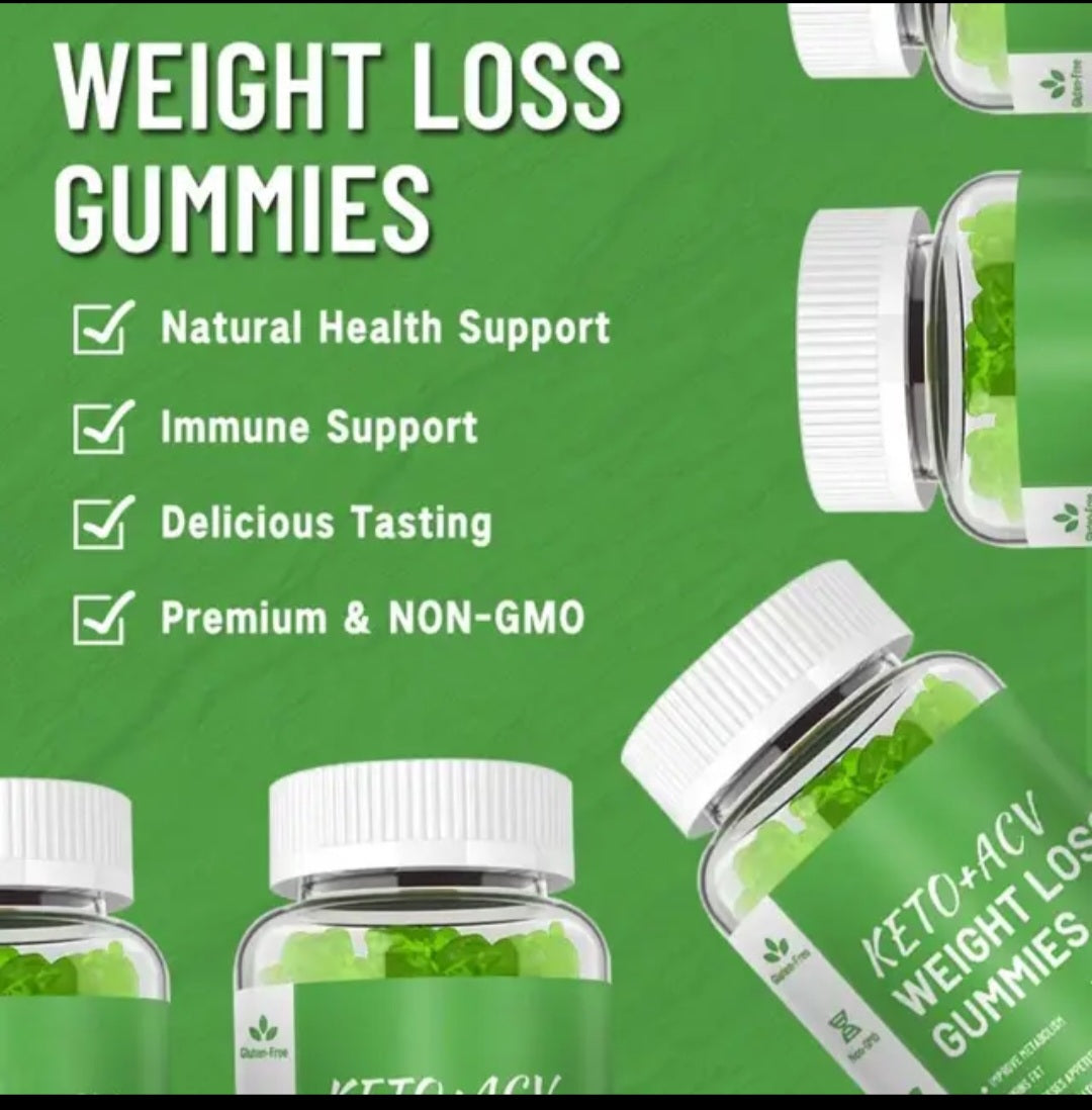 Natural vegan KETO weight loss gummies