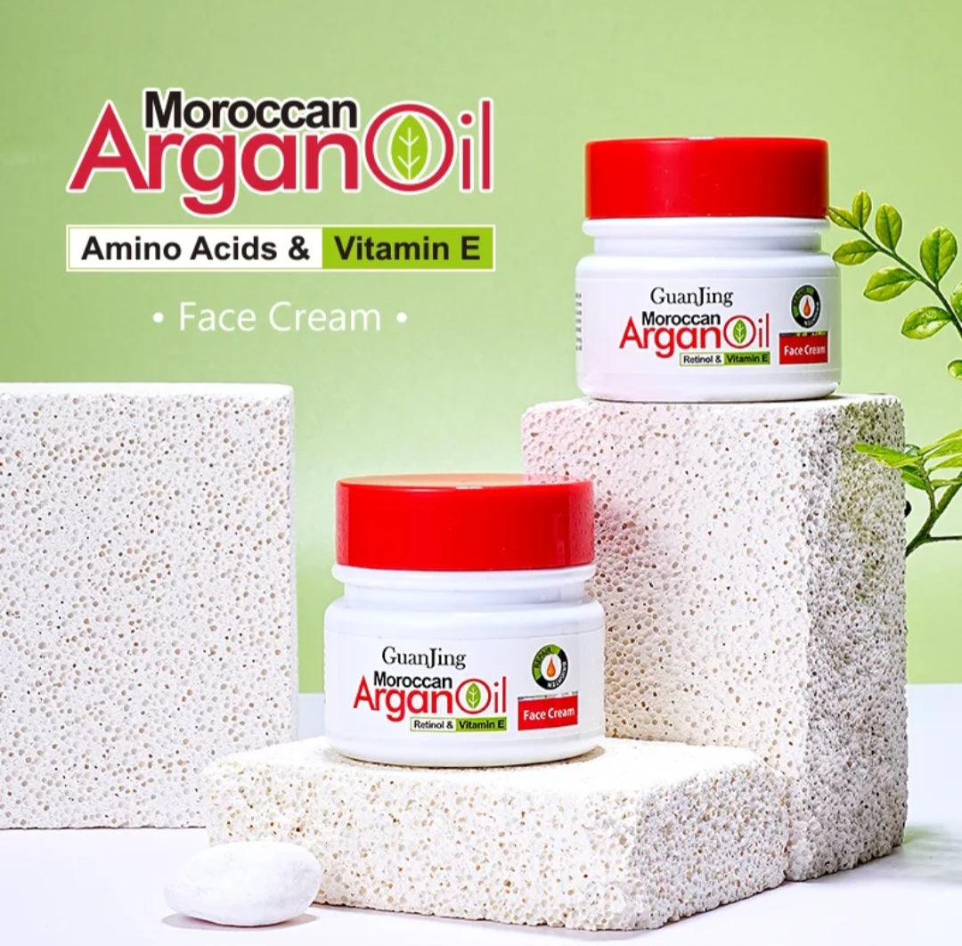 Anti-aging brightening Moisturizing Argan Oil & Vitamin E Face Cream