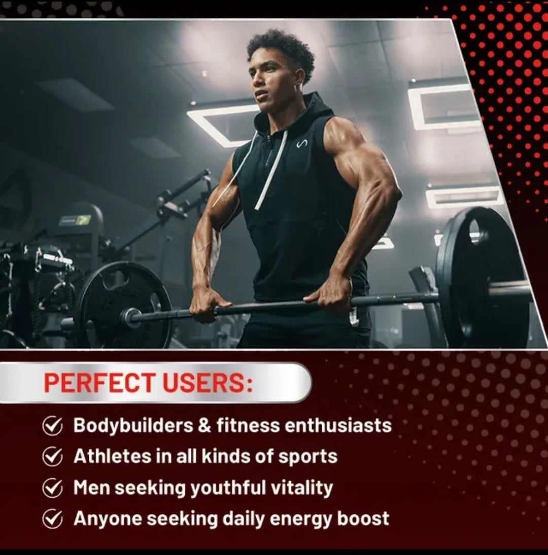 ultimate men power energy candy for men Natural Maca Tongkat gummies