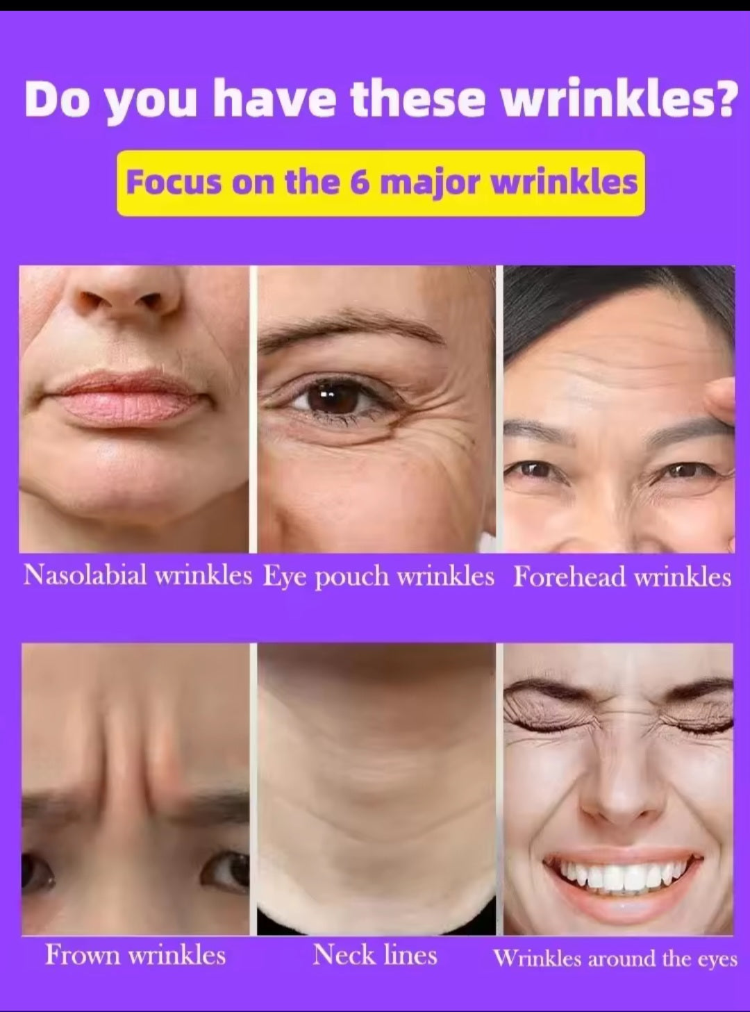 Strong Anti Wrinkle Anti-Ageing collagen Serum for both Men and Women