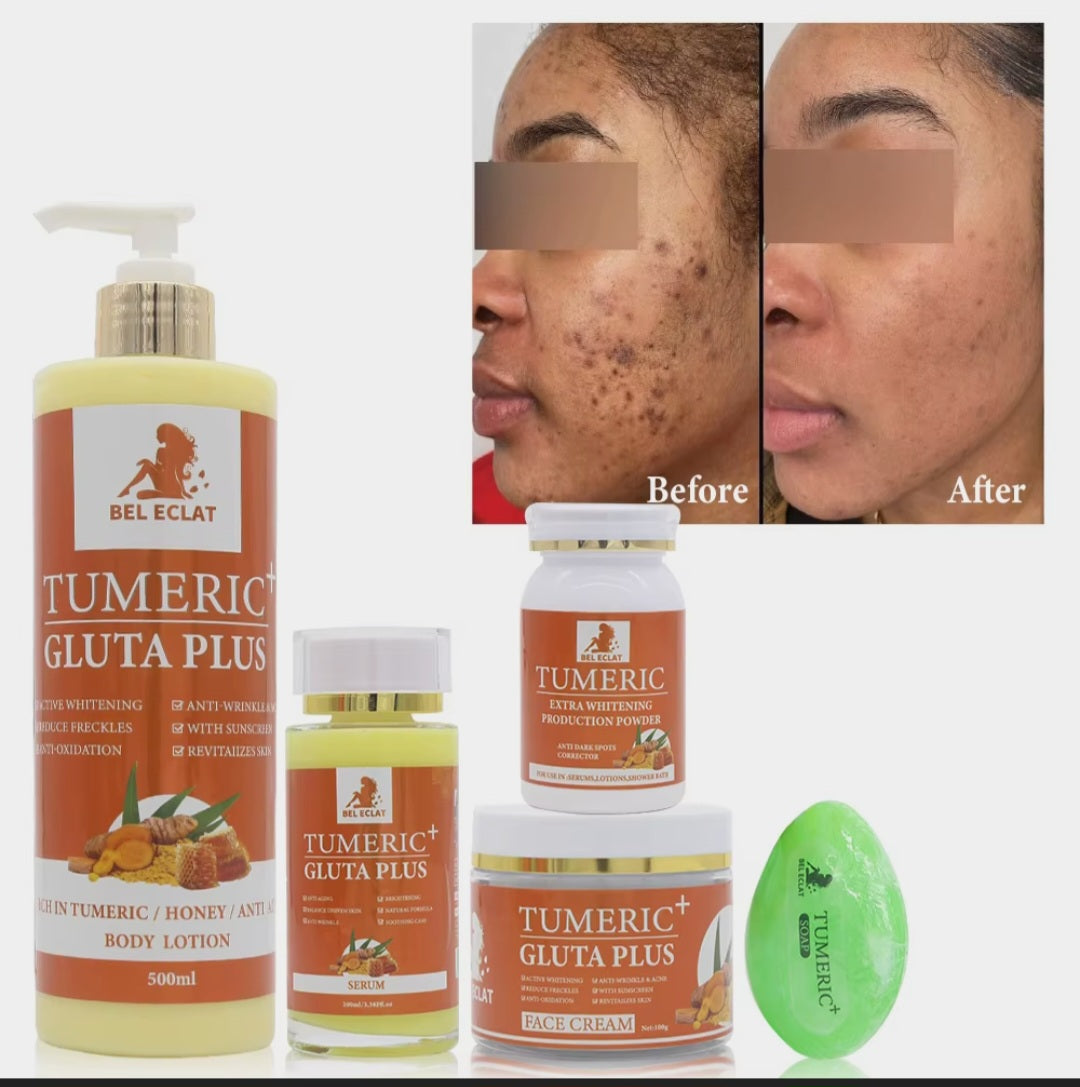 Tumeric +Gluta plus Anti-aging Anti-oxidant Even skin tone Brightening Serum