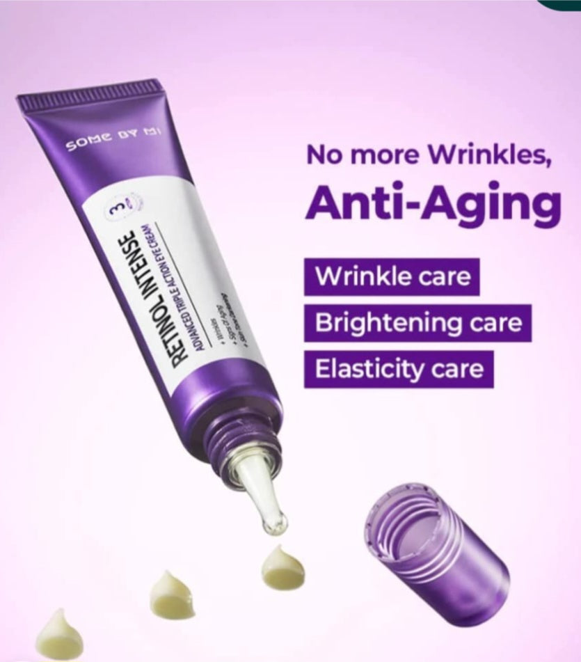 Overnight Korean Anti-Aging Eye Cream for Dark Circles and Fine Lines