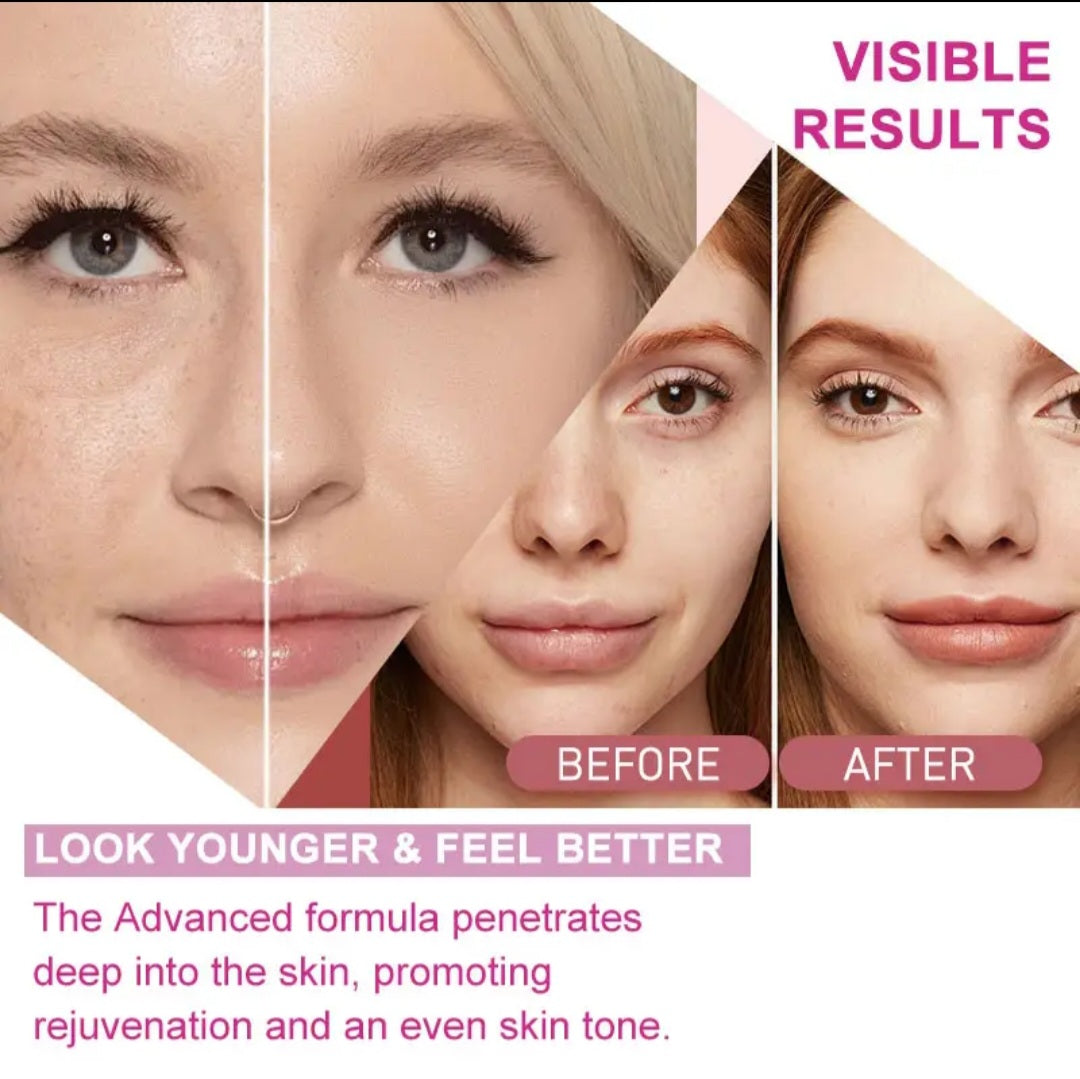 8 in 1 Beauty Instant Anti-Wrinkle Lift Brightening Moisturizer Tightening Vitamin C Brightening Freckle Face Skin Care Cream