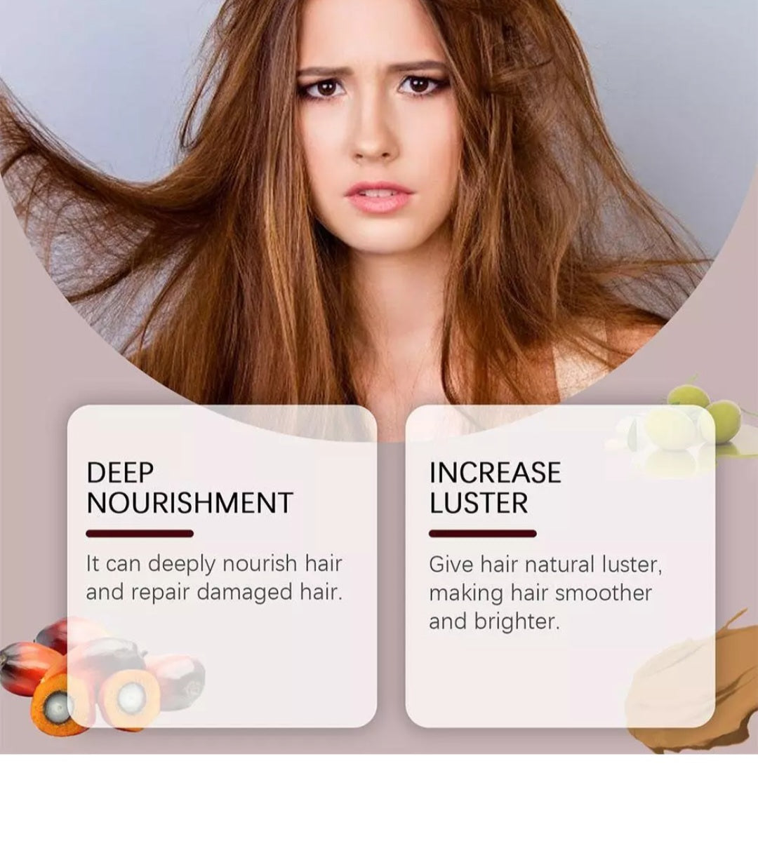 Batana Oil for Hair Growth, Organic, Unrefined, Prevents Hair Loss, Enhances Thickness in Men & Women