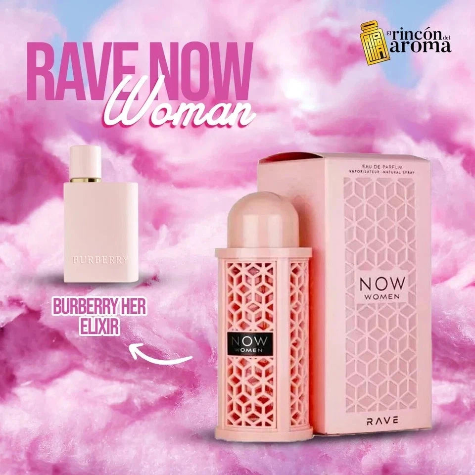 Rave Now and Angham Women EDP Perfume By Rave Lattafa 100 ML🥇Gift Rich Amazing Fragrance..