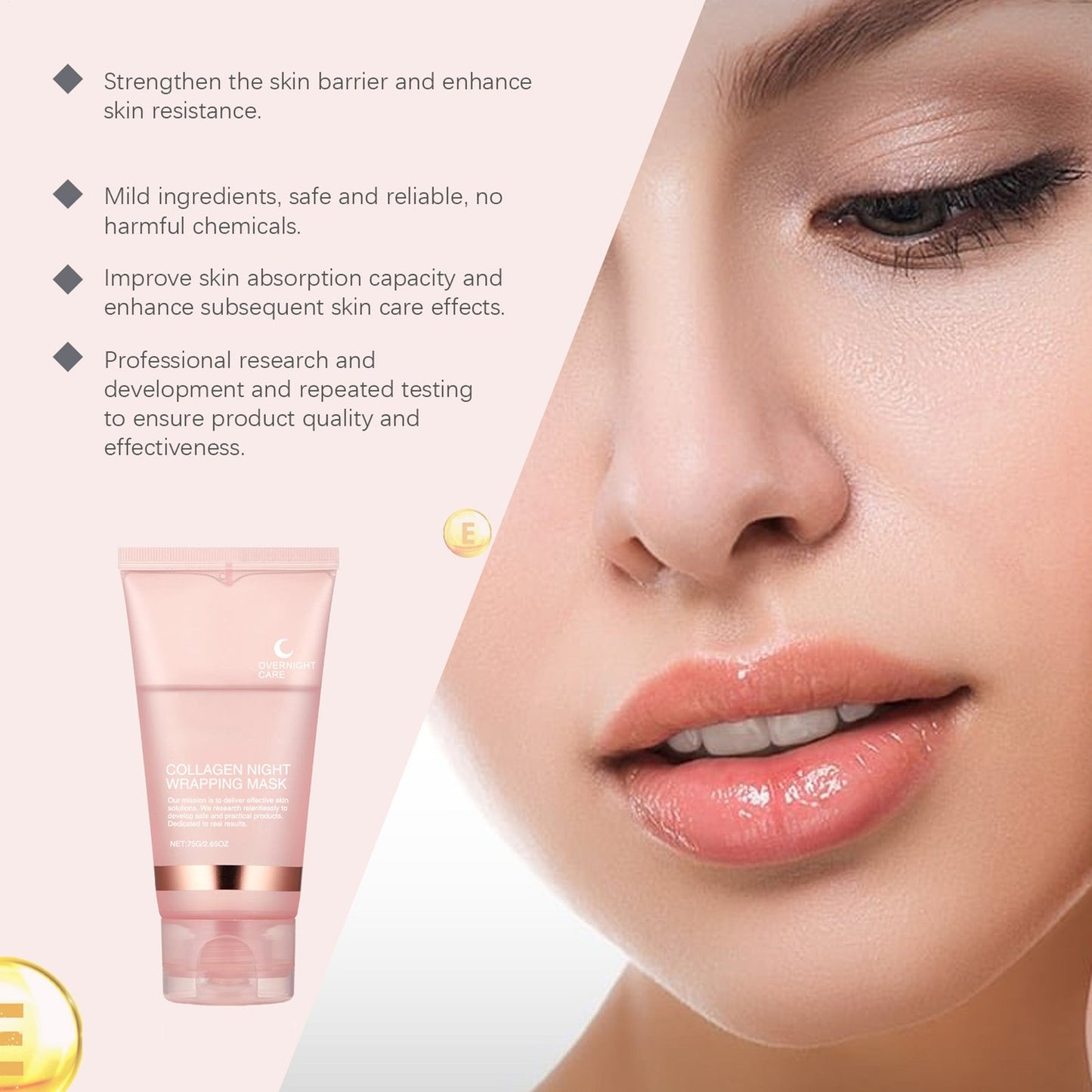 MEDICUBE Collagen Night Wrapping Mask 75ml Free Shipping