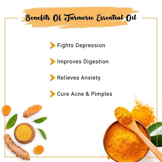 Natural Organic Anti Wrinkle Anti Acne, Soothing, Anti Aging Moisturizing, Turmeric Facial Serum Oil