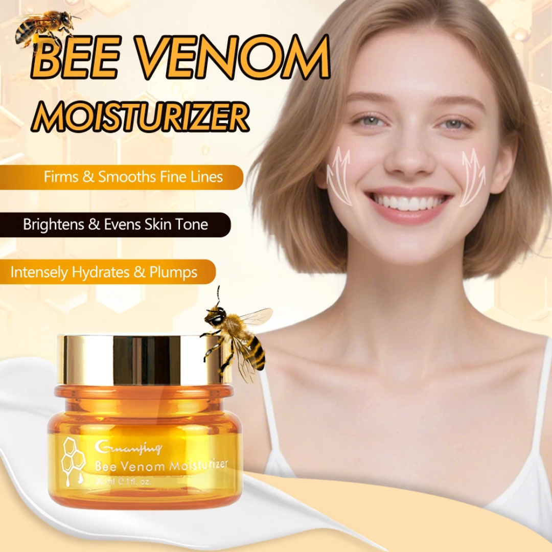 Bee Venom skin restoration cream, bee venom skin repair and therapy cream, natural bee venom skin treatment for all skin types