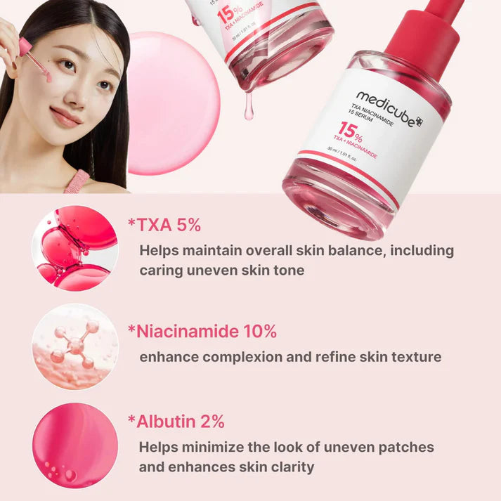 Medicube TXA Niacinamide 15 Serum 30ml