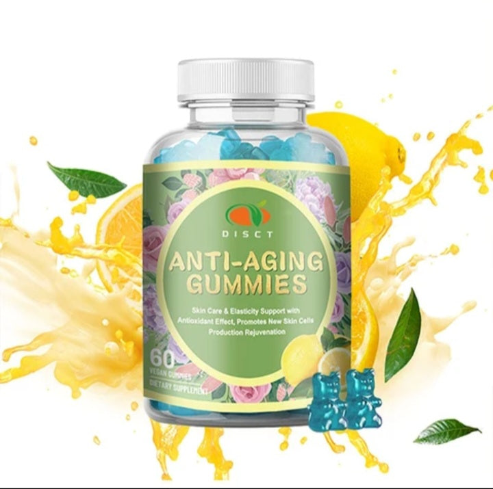 Anti -age Collagen gummy Vegan Skin Vitamin Anti Age Hydrolyzed Biotin With Collagen
