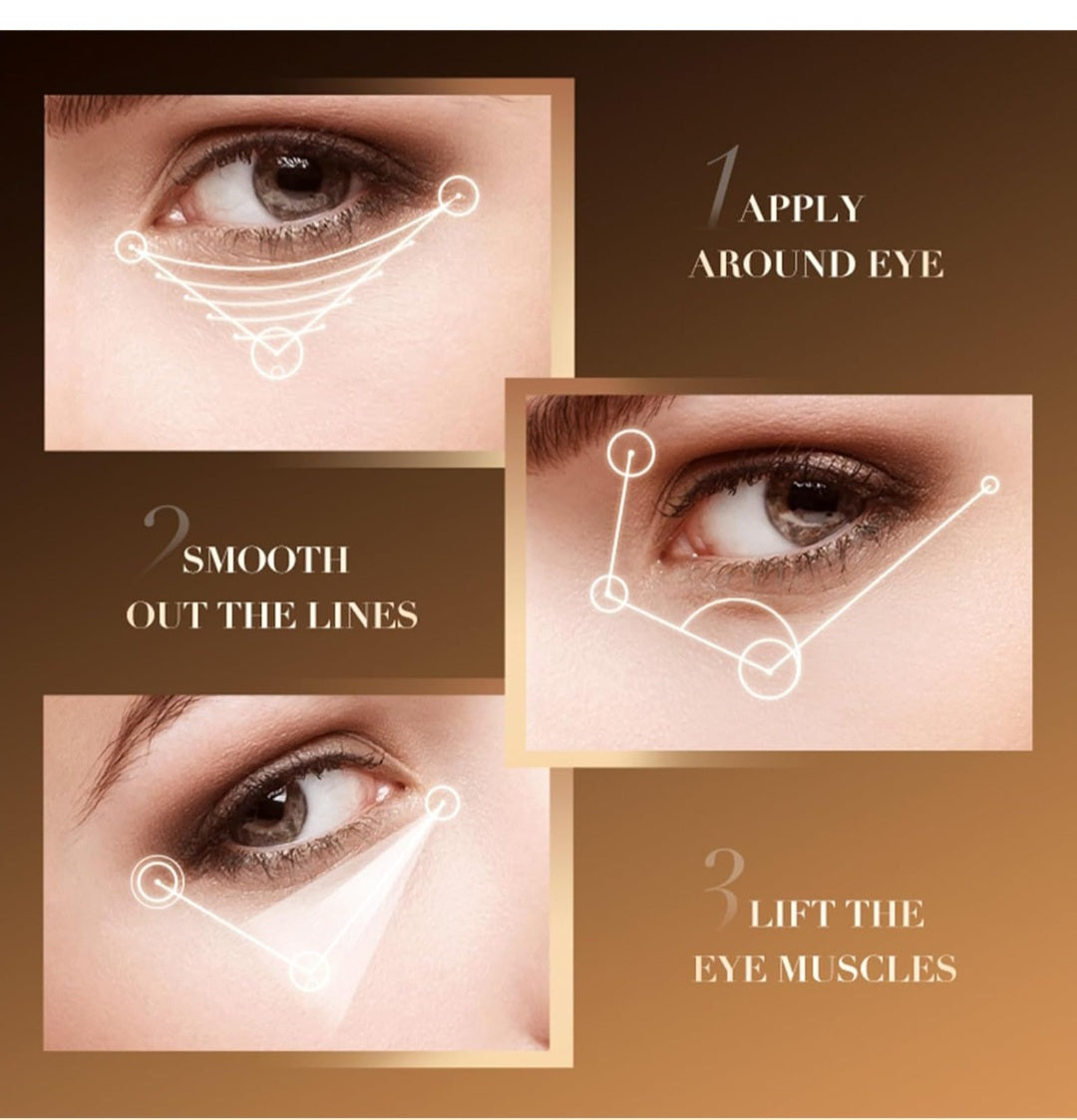 Retinol Caffeine Eye Cream, New Retinol Caffeine Anti-Wrinkle Stay-Up Late Eye Cream, Hydrating Retinol Caffeine Anti-Aging Eye Cream