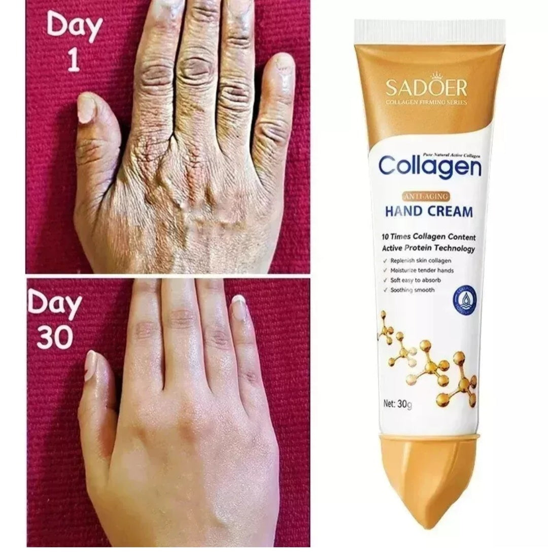 Collagen  Anti-aging ,Moisturizing Anti-wrinke  Hand Cream