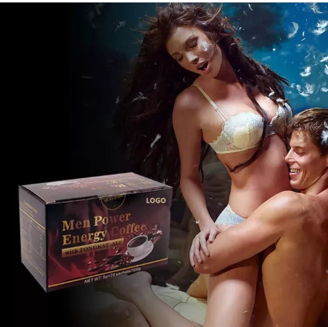 Ginseng Coffee Maca Coffee Men Power Energy Coffee Active Instant Black Coffee