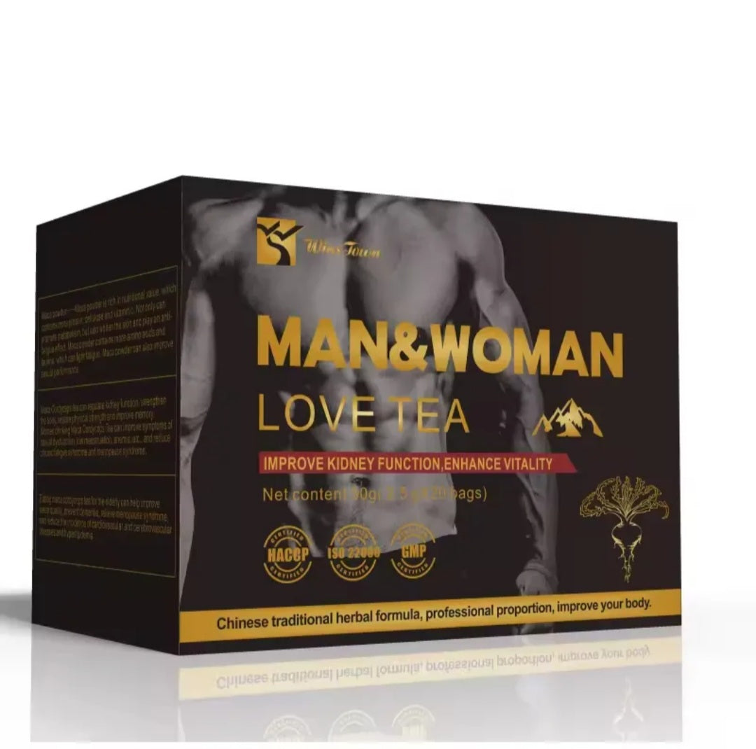MAN AND WOMAN ENERGY  LOVE TEA