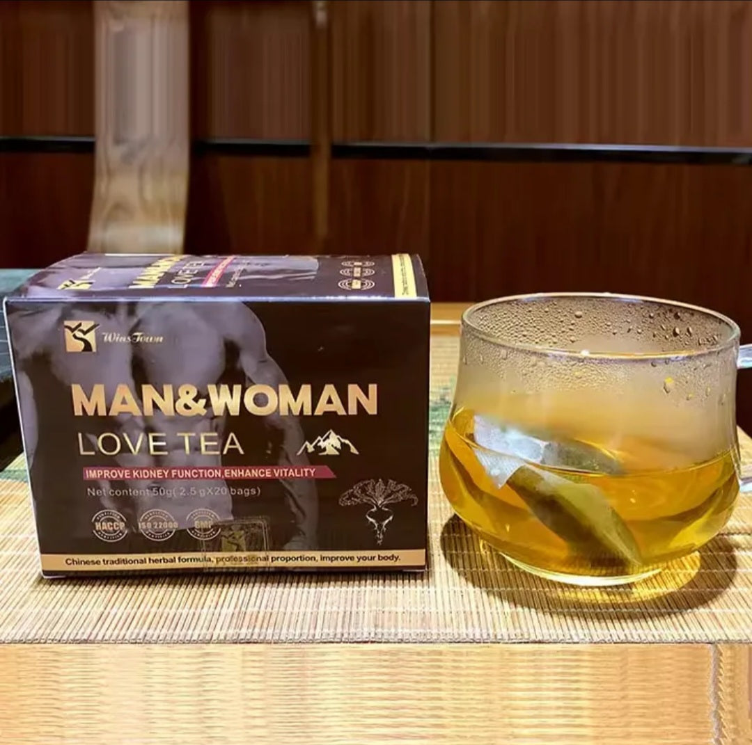 MAN AND WOMAN ENERGY  LOVE TEA
