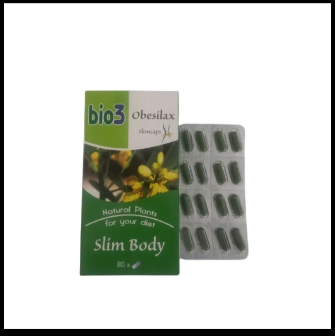 Bio3 Control Line Slimcaps - Capsules for Regulating Intestinal Transit - 80 Capsules