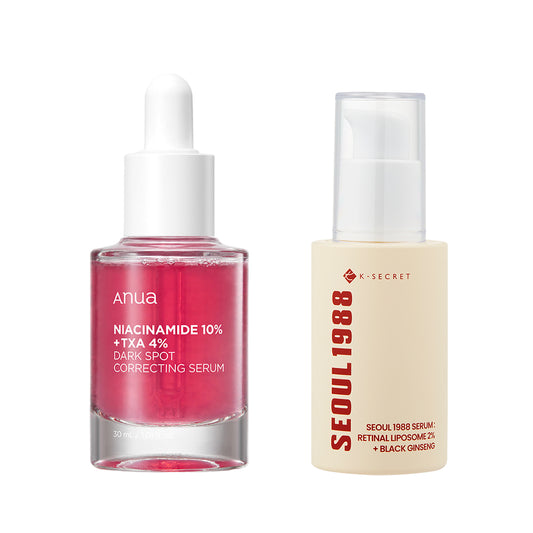 Dual korean glass skin serum