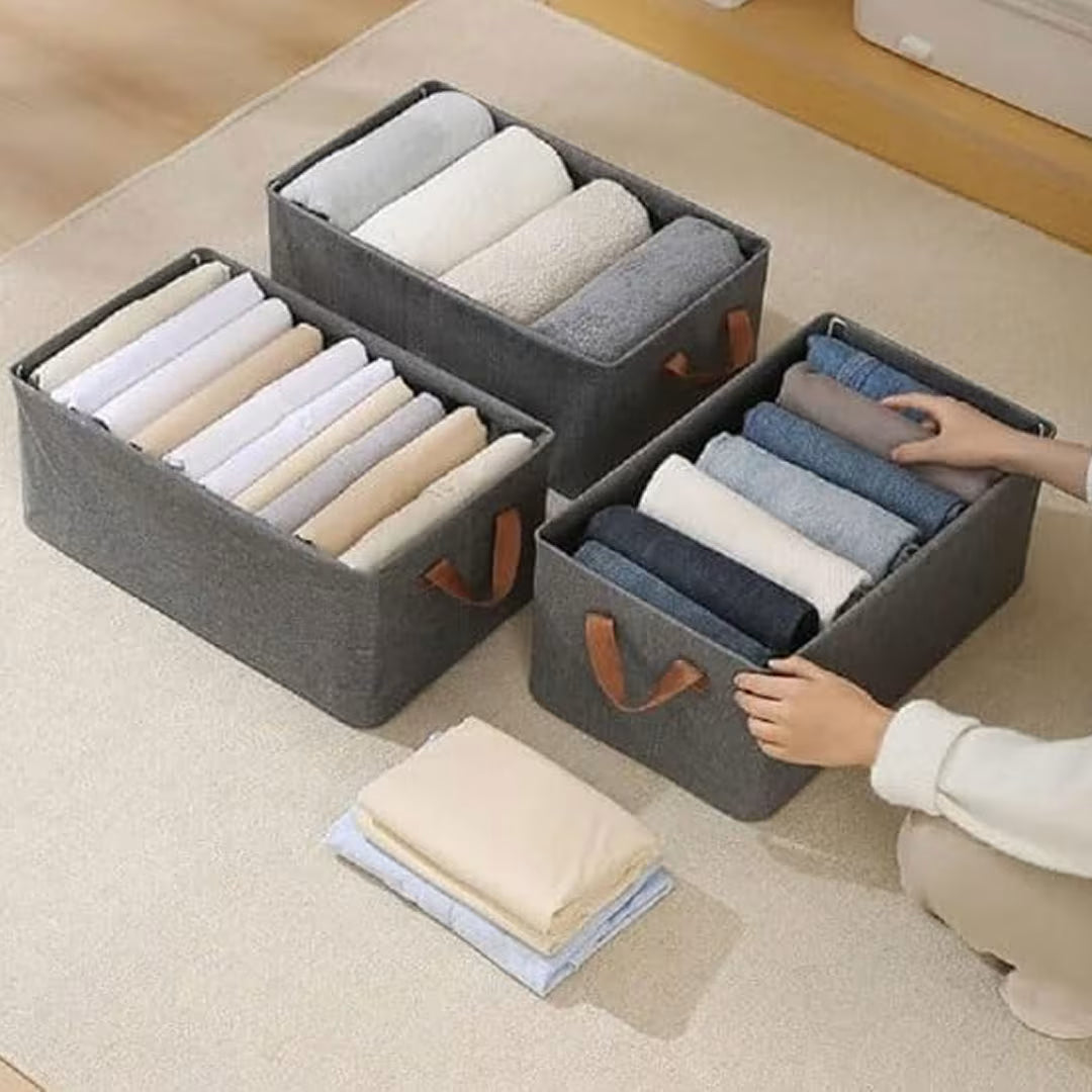 Wardrobe Clothes Organiser,Foldable Jeans Drawer Closet Organizer Sale price