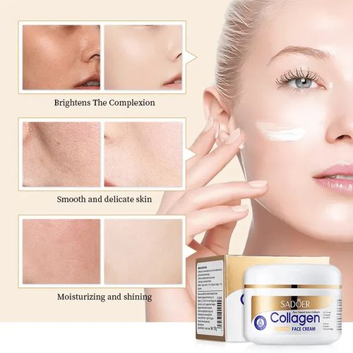 Deep Collagen  Lifting Ampoule Serum，Korean Anti-Aging Facial Essence, Firming Wrinkle-Smoothing Hydrating，Non-Greasy Gentle Formula