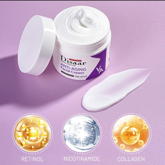 Disaar Anti-Aging Face Cream Retinol Nicotinamide Rejuvenate Skin brightening Moisturizing Nourish Repair Facial Lotion 120g