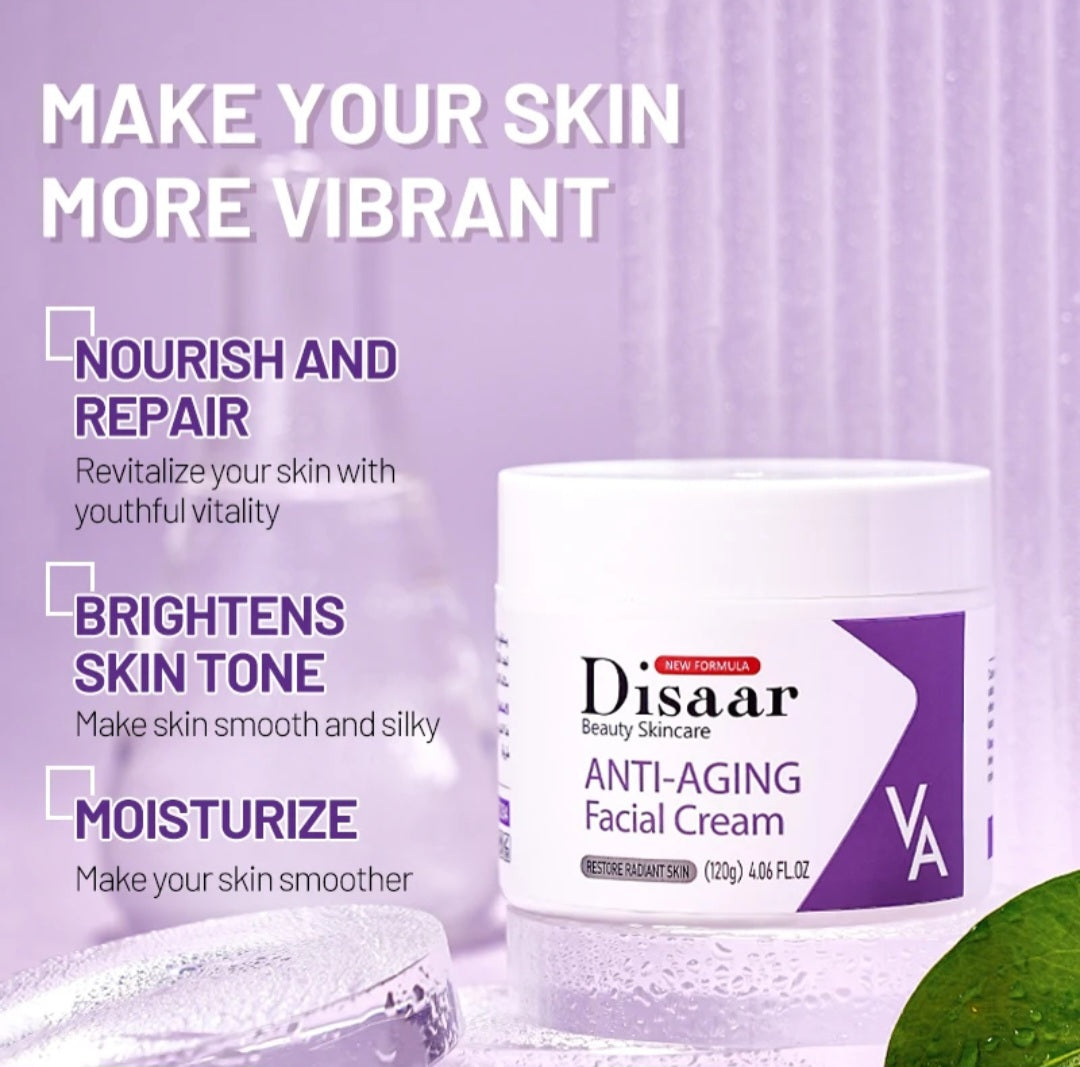 Disaar Anti-Aging Face Cream Retinol Nicotinamide Rejuvenate Skin brightening Moisturizing Nourish Repair Facial Lotion 120g