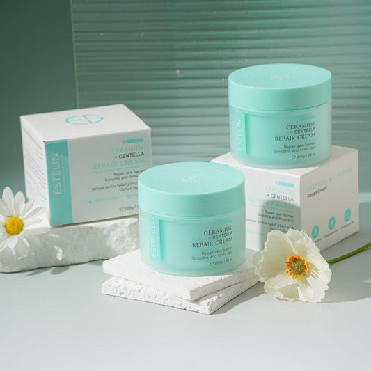Skin Care Moisturizing Repairing Smoothing Firming Ceramide Centella Asiatica Face Cream 200g