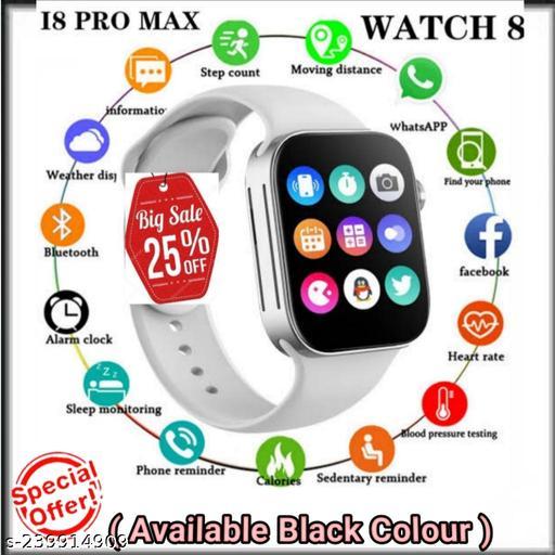 I8 Pro Max Smart Watch Serie 8 Heart Rate Monitor With clall function, step counter, message push