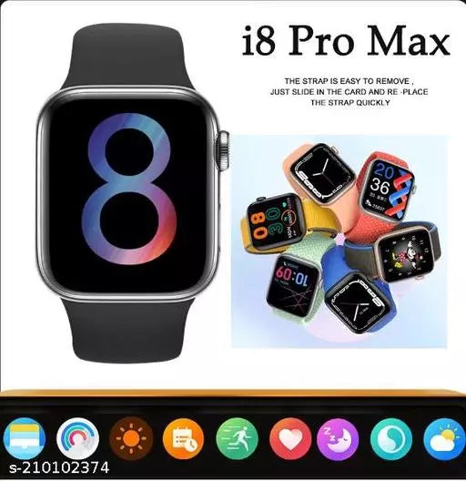 I8 Pro Max Smart Watch Serie 8 Heart Rate Monitor With clall function, step counter, message push