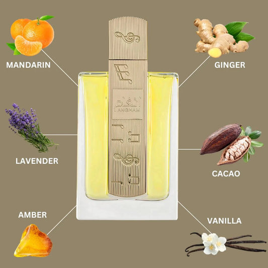 Rave Now  and Angham Women EDP Perfume By Rave Lattafa 100 ML🥇Gift Rich Amazing Fragrance..