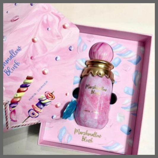Paris Corner Marshmallow Blush 100ml / 3.4 oz EDP Eau De Parfum Spray New Sealed