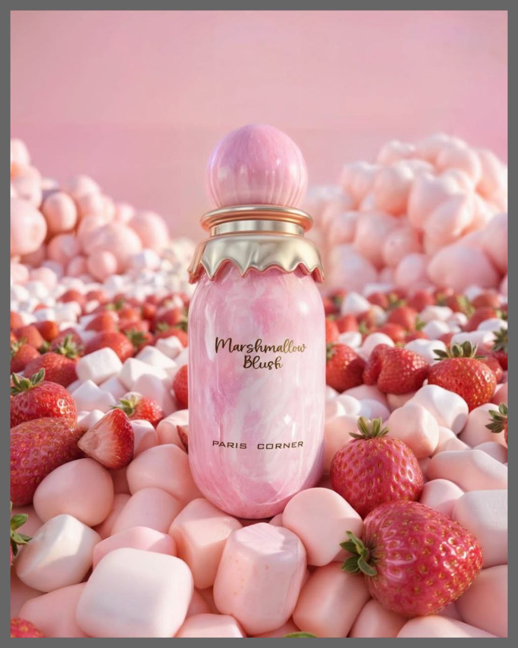 Paris Corner Marshmallow Blush 100ml / 3.4 oz EDP Eau De Parfum Spray New Sealed