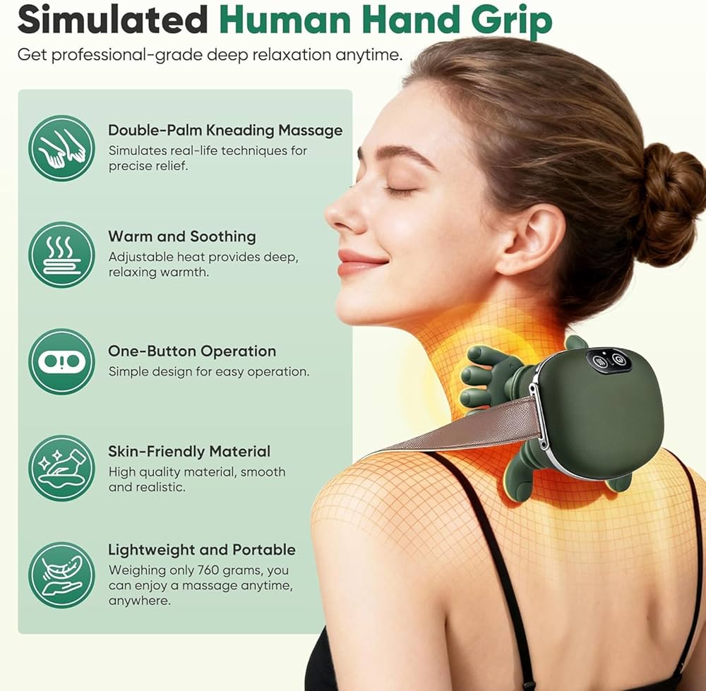 Therapalm Neck And Back Massager