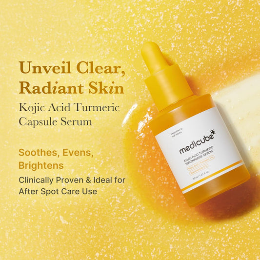 MEDICUBE SERUMS;Pink peptide,Tumeric kojic,TXA Niacinamide 15 serum