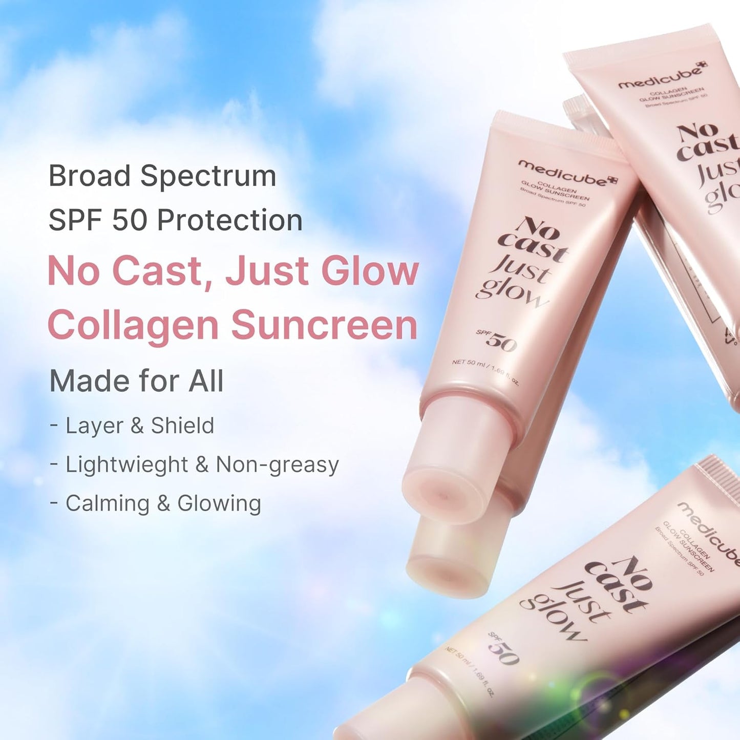 Medicube No Cast Sunscreen