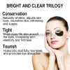 DR RASHEL Skin Care  Gold Black Pearl Hydrogel Eye Mask 60pcs Brightening Lightening Moisturizing Eye Mask