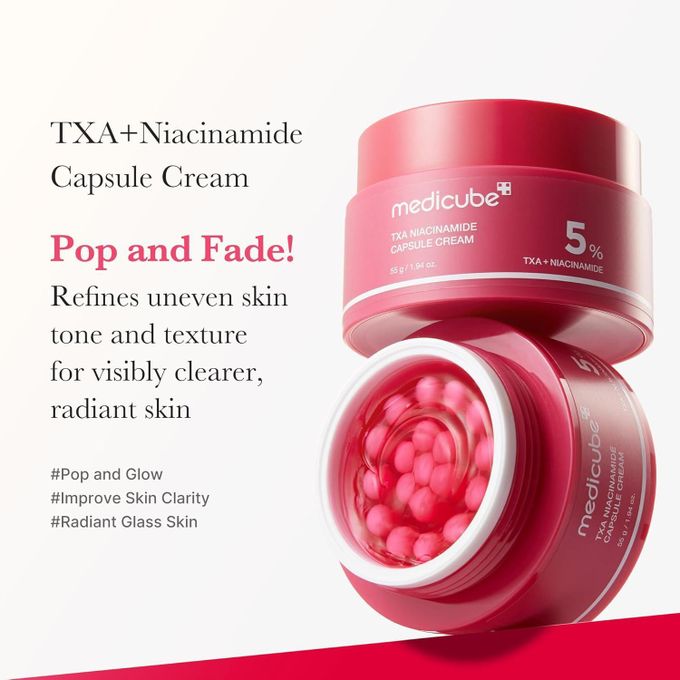 Medicube TXA + Niacinamide Capsule Cream and Serum