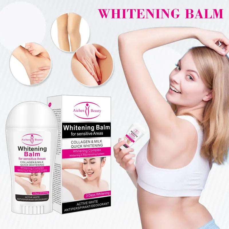 Underarm Whitening Balm  For Sensitive Areas Collagen Milk Quick System Skin Antiperspirants